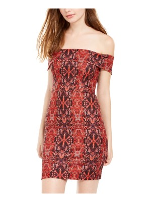 ХРУСТАЛЬНЫЕ КУКЛЫ Женские Красные короткие платья без рукавов Body Con Party Dress M