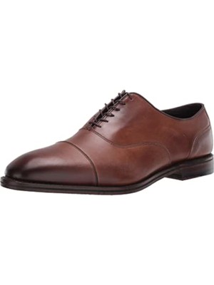 

ALLEN EDMONDS Мужские кожаные оксфорды коричневого цвета Bond Cap Toe Block Toe, Коричневый, 3418