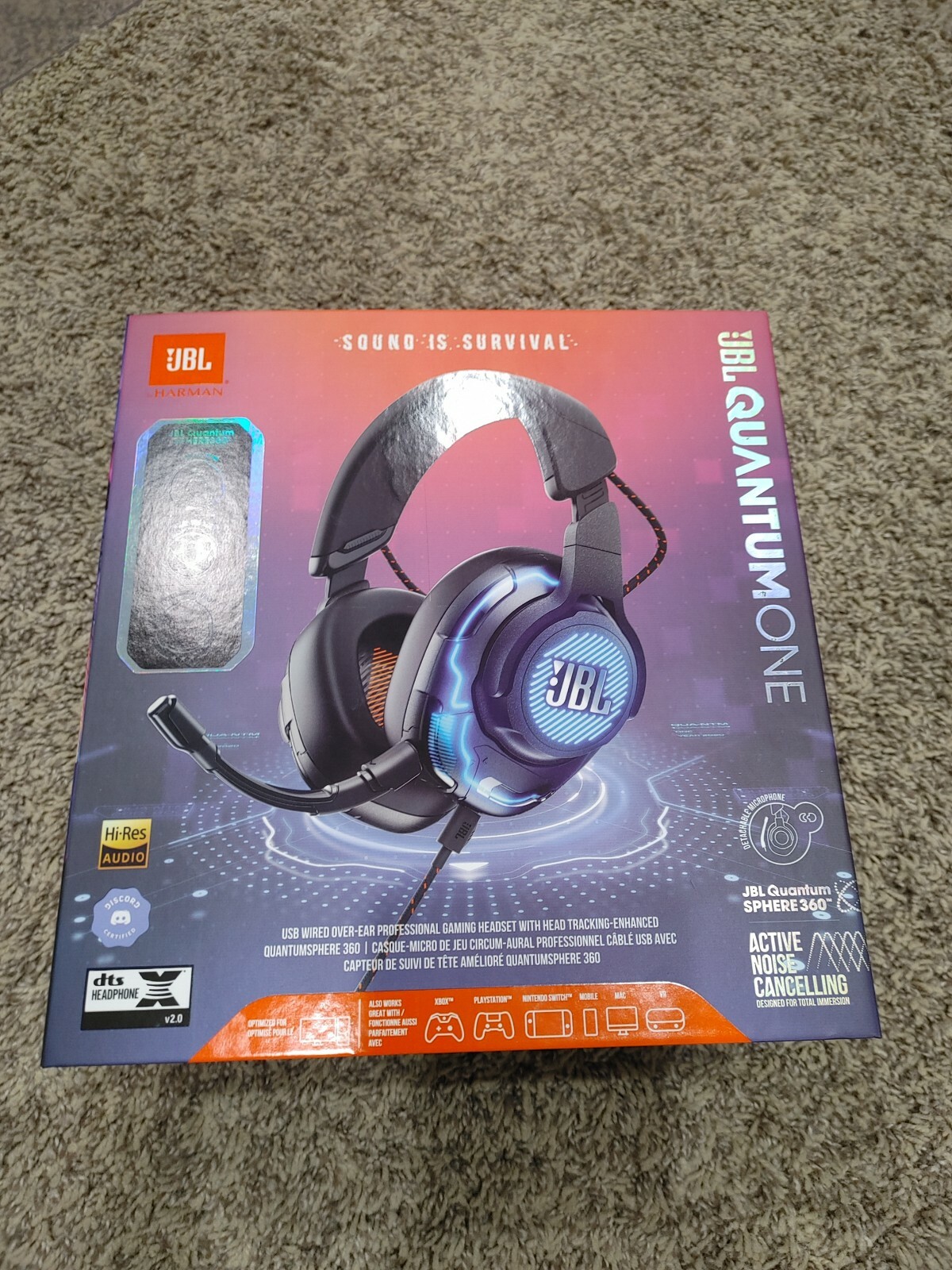 ヘッドホン JBL QUANTUM ONE JBL JBL公式 ゲーミングヘッドセット Quantum ONE 3Dオーディオ