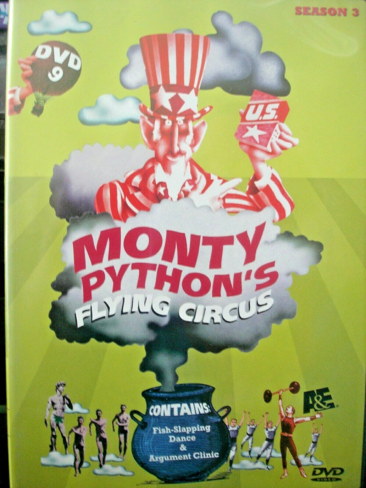 (未使用･未開封品)Monty Python&#39;s Flying Circus Volume 9 [TV Series} Monty Pythons Flying Circus Volume 9 TV DVD RARE OOP USA OUT
