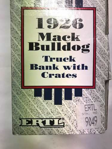 ERTL Replica MAC 1926 Bull Dog COAST TO COAST TOTAL HARDWARE Truck Bank 1:38
