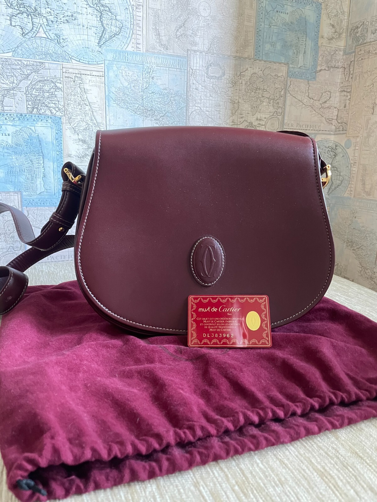 Cartier 2000s Gibeciere crossbody bag | eBay