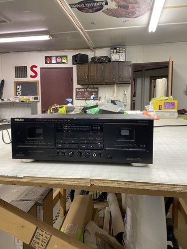 ✅ Vintage TEAC W-520R double auto reverse cassette deck do