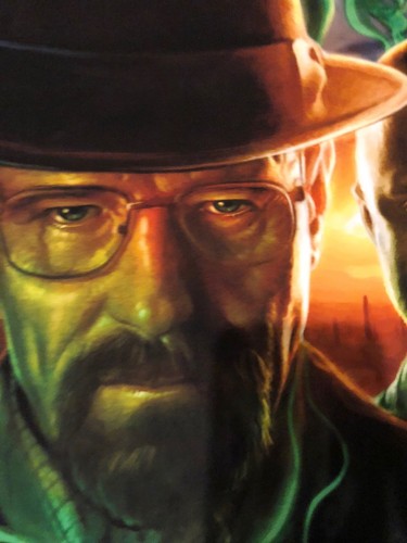 Breaking Bad 23x17 Walter White Heisenberg Jesse Pinkman Print