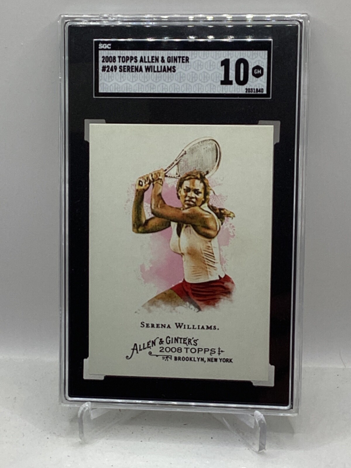 イチロー　topps 2008 パッチカード Allen & Ginter 2008 Topps Allen & Ginter #249 Serena Williams PSA 10 HOF