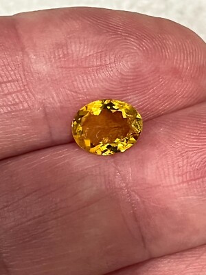 1.25ct Golden Yellow Brazilian Heliodor ''AKA'' THE YELLOW EMERALD. *RETIRING*