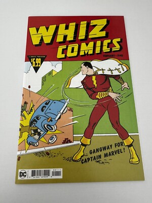 WHIZ COMICS #2 Facsimile DC Comics 2023 ptg 1222DC130 Shazam (CA) Beck (W)Parker