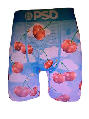 PSD CHERRY CLOUD 9 Underwear Boxer Briefs Men's Size M 32-34 NWT