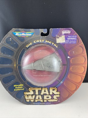 Galoob Micro Machines Star Wars Imperial Star Destroyer 1996 Die-Cast Metal