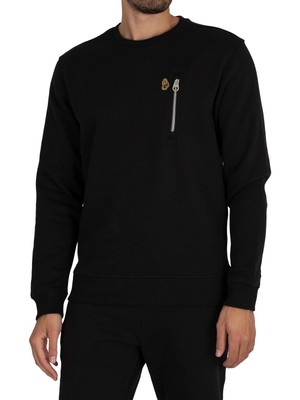 

Мужская толстовка Luke 1977 Paris 2, черная, Черный