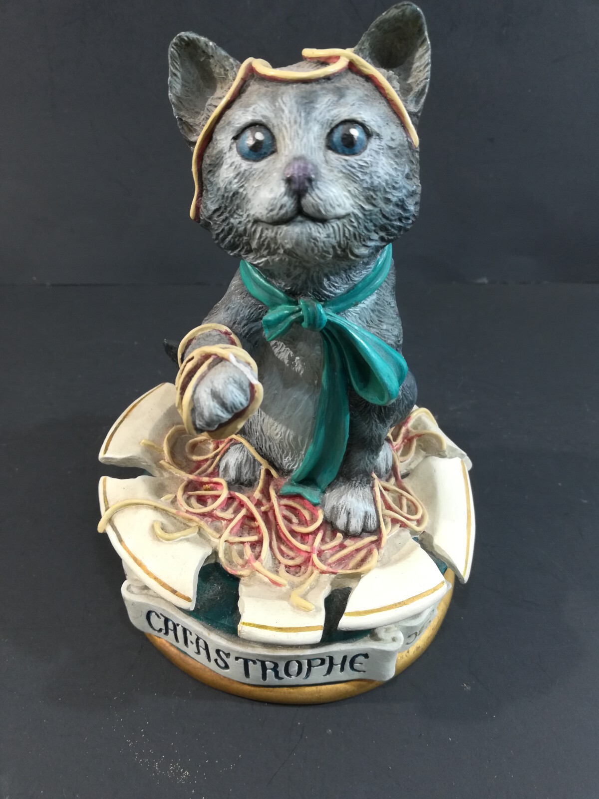 unoa Victorian cats Blue green 美品 【公式通販】