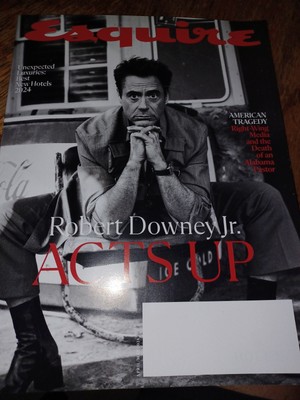 ESQUIRE MAGAZINE April May 2024 Robert Downey Jr. Acts Up Free Shipping 