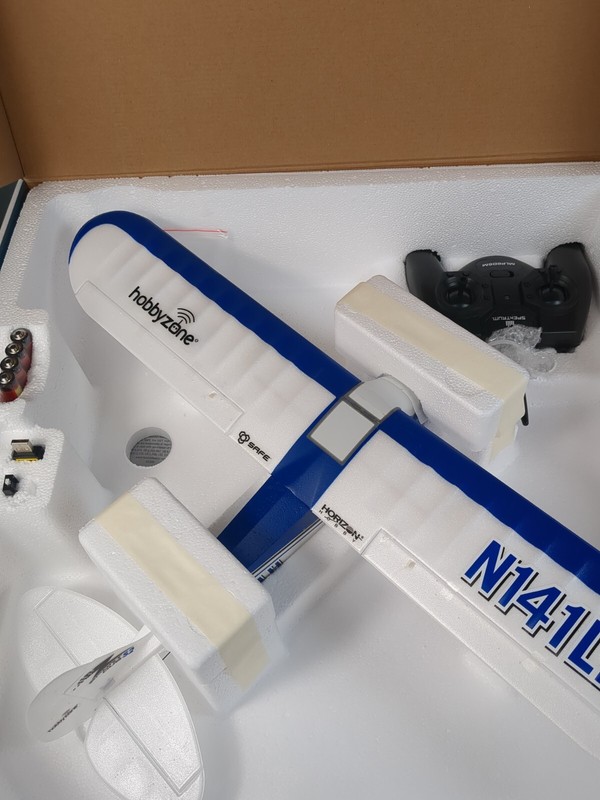 HobbyZone Sport Cub S RC Airplane RTF - Blue/White