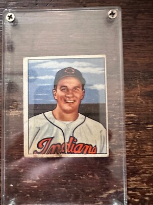 1950 Bowman Al ''Flip'' Rosen RC # 232 Cleveland Indians Tobacco Baseball Card