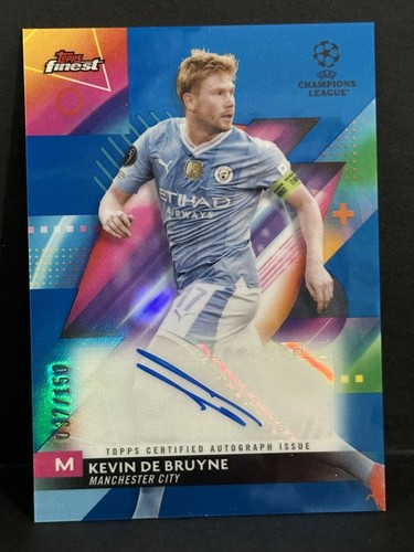 22-23 Topps Chrome KEVIN DE BRUYNE 直筆サイン KEVIN DE