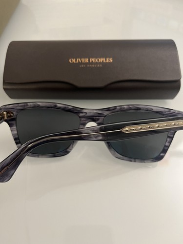 Pre-owned Oliver Peoples Martineaux 49mm Ov5450su In Dk Azure Polar Msrp$642 Great Gift In Gray