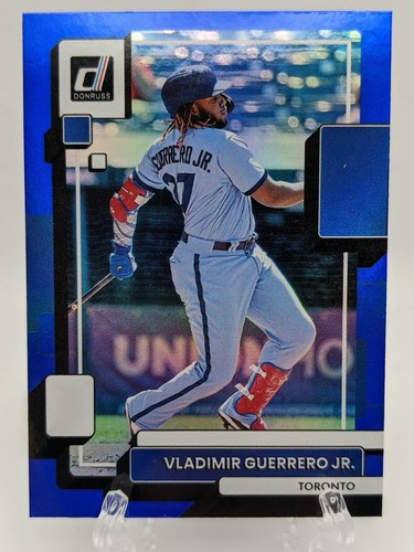 💥 VLADIMIR GUERRERO JR HOLO BLUE PHOTO VARIATION 2022 💥 VLADIMIR GUERRERO JR HOLO BLUE PHOTO VARIATION 2022