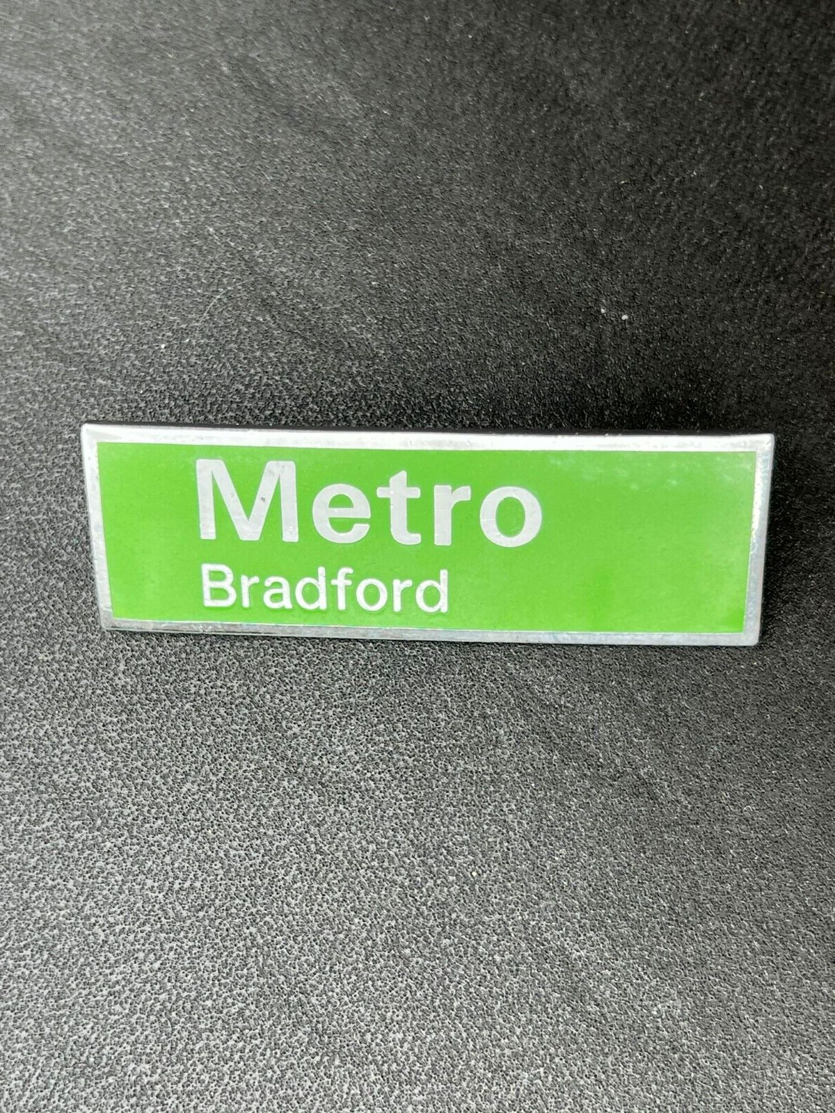 WY West Yorkshire Metro Bradford  Bus Coach Driver Hat Cap Jacket Enamel Badge