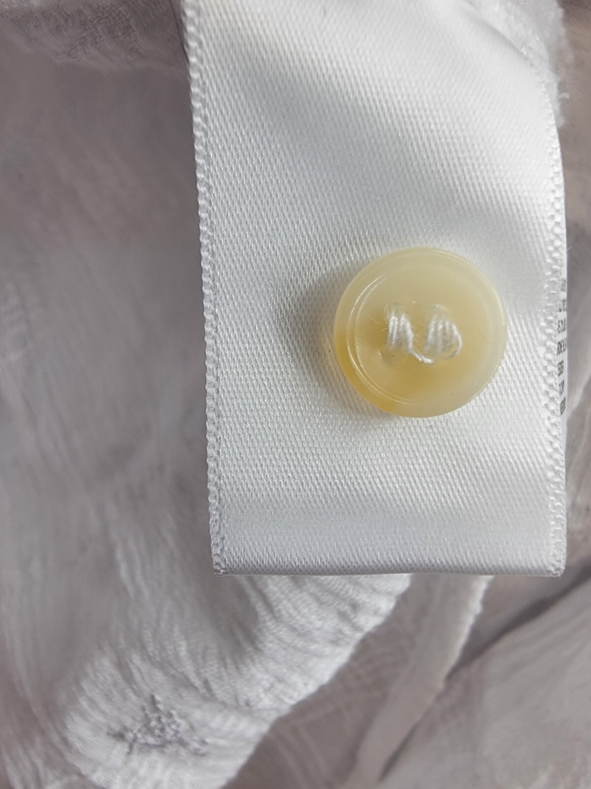 Sanctuary The Femme Shirt Women's XXS White Round Neck Button Front Closures~ - Picture 16 of 20