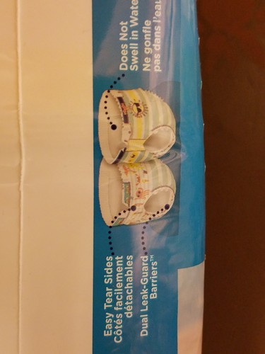 10 Packs Pampers Splashers Disp Swim Pants Small 200 PCS Will Not Swell In Water