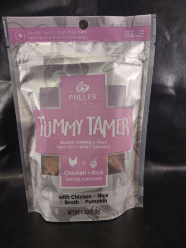 Phelps Pet Products Tummy Tamer Chicken and Rice Dog Treats 4....