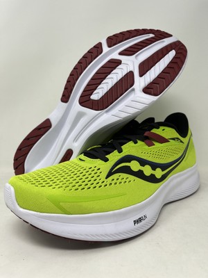 

Мужские кроссовки Saucony Ride 15, кислотный лайм/пряность, 12,5 D, средний, США, Acid lime/spice