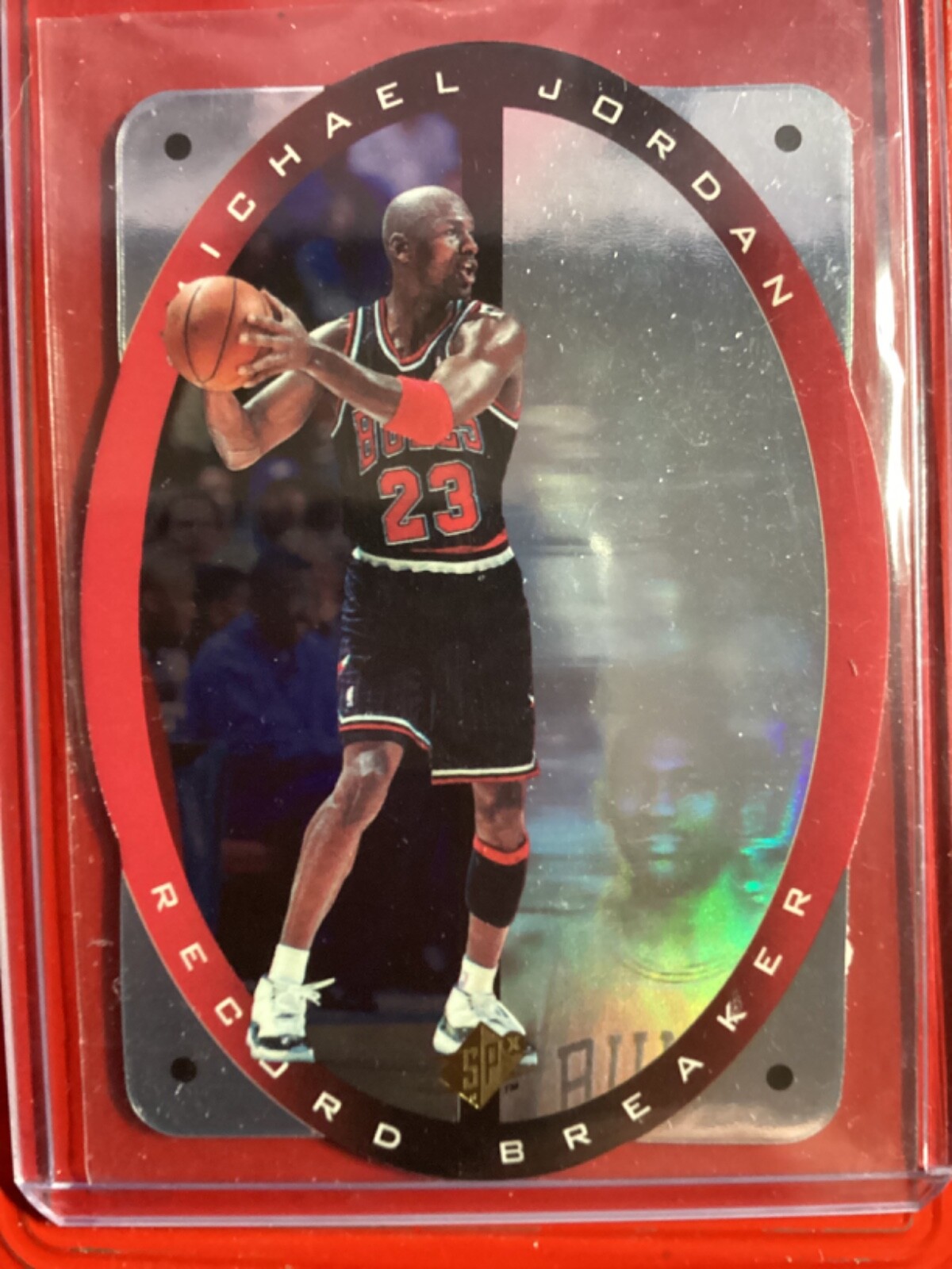 MICHAEL JORDAN 1996-97 Upper Deck SPx #R-1 Record Breaker