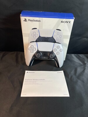 Sony DualSense CFI-ZCT1W Black White Anti-Scratch Wireless Controller