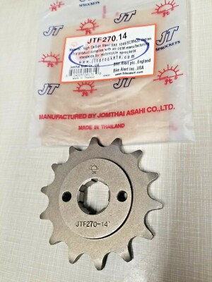 CB250 NIGHT HAWK CMX250 REBEL Front Countershaft Sprocket JTF 270.14 NEW