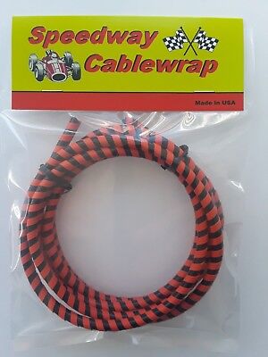 VINTAGE MUSCLE BIKE BICYCLE CABLE COVER WRAPS COIL METAL FLAKE BOBBER MOTORCYCLE