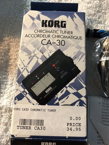 KORG CHROMATIC TUNER CA-30 NEW