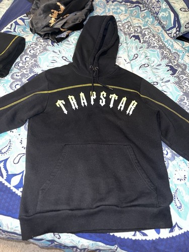 Trapstar x Central Cee.. Arch Panel Tracksuit.. Black/Yellow