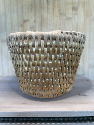 Natural Reed Woven Basket