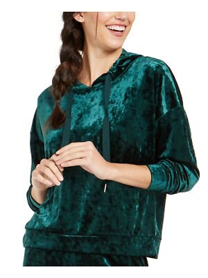 ALFANI INTIMATES Нижнее белье для сна из зеленого бархата, Пижамная рубашка, пижамный топ XXL