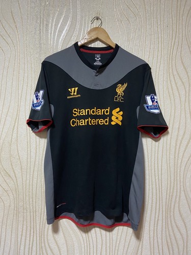 リヴァプール12-13アウェイ　ユニフォームGERRARD 8 LIVERPOOL 2012 2013 AWAY FOOTBALL SHIRT SOCCER JERSEY