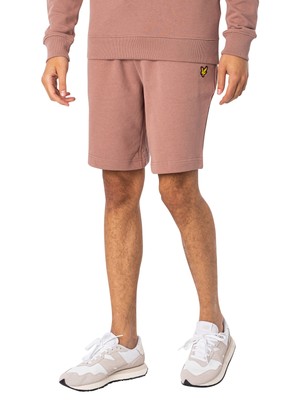 

Мужские спортивные шорты с логотипом Lyle - Scott, розовые, Розовый, ML414VOG-W868