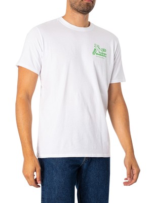 Edwin Mens Tokyo Builders T-Shirt, White