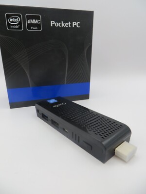 NEW T6 Mini Pocket PC w/ Intel Atom Z8350 Win 10 4GB RAM/64GB ROM 4K HD WiFi/BT