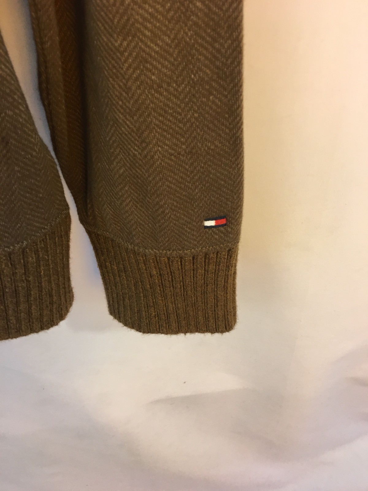 NEW Tommy Hilfiger Mens XL Sweater Shawl Collar Wool Blend