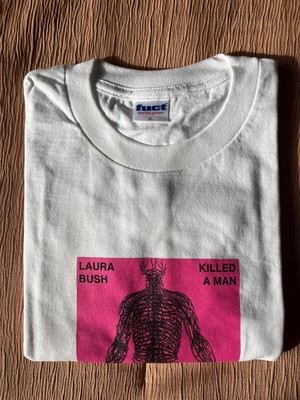 FUCT Laura Bush Killed A Man White L/S Tee Shirt New