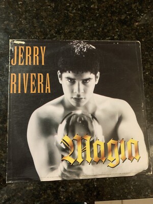 JERRY RIVERA   MAGIA  ON COLUMBIA RECORDS /  AMOR VERDADERO READ DESCRIPTION!