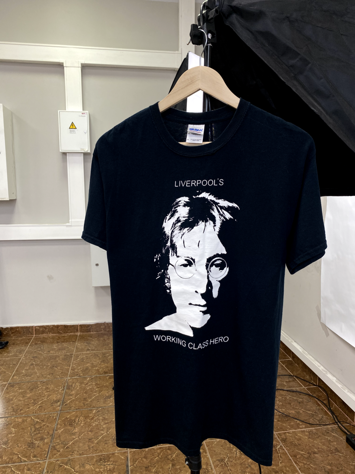 90s ジョンレノン TEE XL 90s Jhon Lennon ジョン・レノン Tシャツ 半袖 アーテイスト