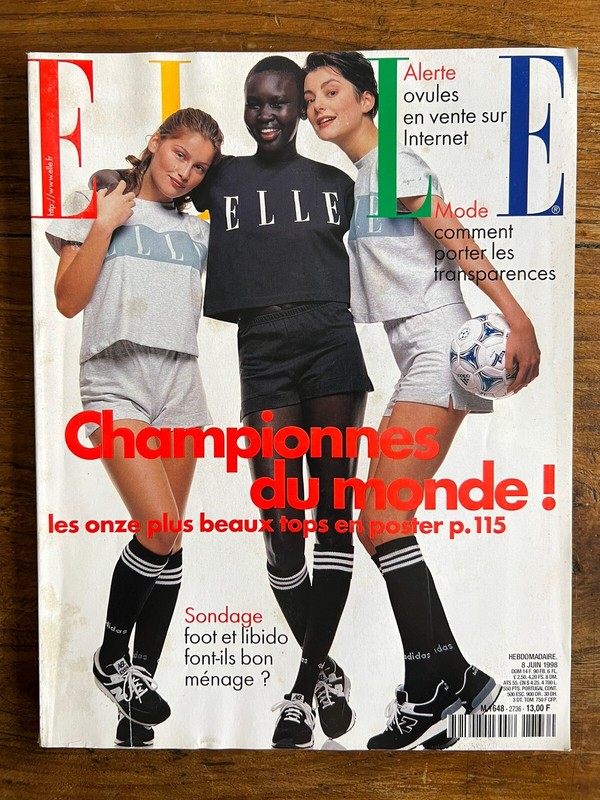 Elle French #2736 Juin 1998 - Laetitia Casta Alek Wek Honor Fraser Mode Maillots