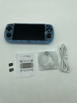 POWKIDDY RGB10 MAX3 Handheld Game Console, 5 Inch IPS Screen Retro Video Game Co