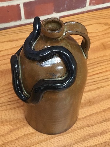 Marvin Bailey Black Snake Jug -SIGNED