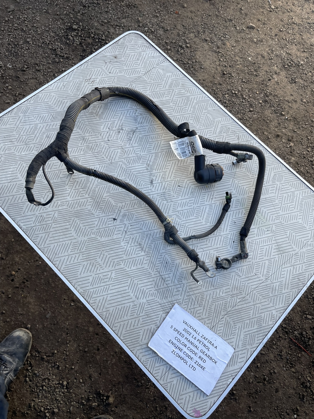 Vauxhall Zafira A 2002 1.6 Petrol (Z16XE) - Starter Wiring Harness 55350876
