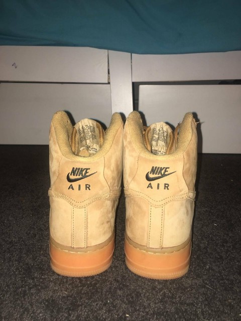 yellow air force ones high tops