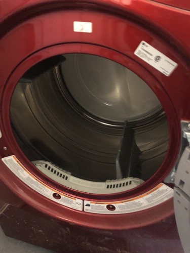 Red Lg Washer And Electric Dryer
