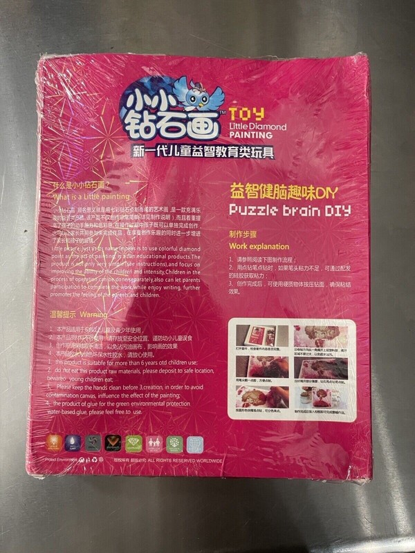 Toy Little Diamond Painting for Kids Unicorn 5D Diamond Dotz Kits DIY Art New