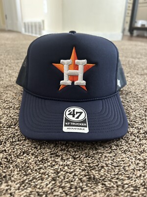 Houston Astros 47 Brand Trucker Snapback Hat